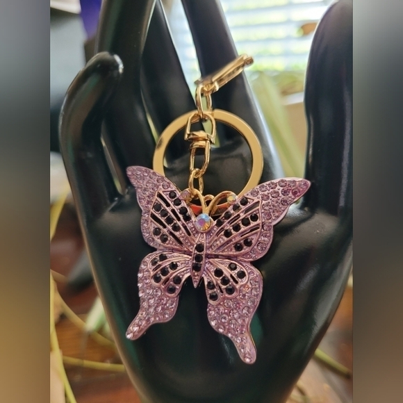 Bag Charm of butterfly - Picture 3 of 3